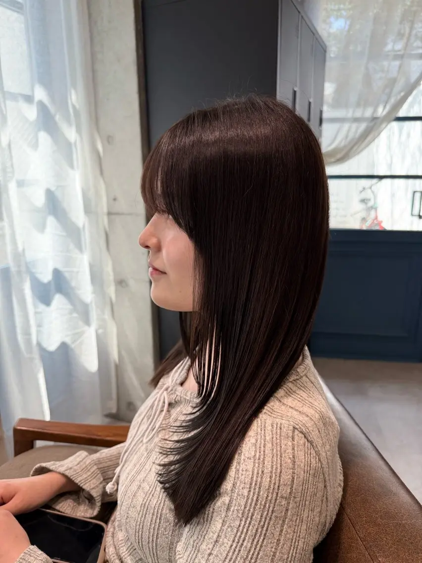 ロング トリートメント 木村 心海☆明石のヘアスタイル