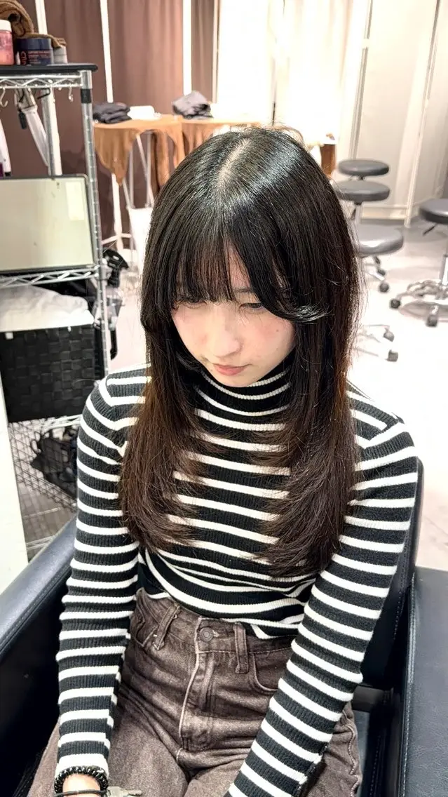 セミロング ciera. アオイ 🦢✯のヘアスタイル
