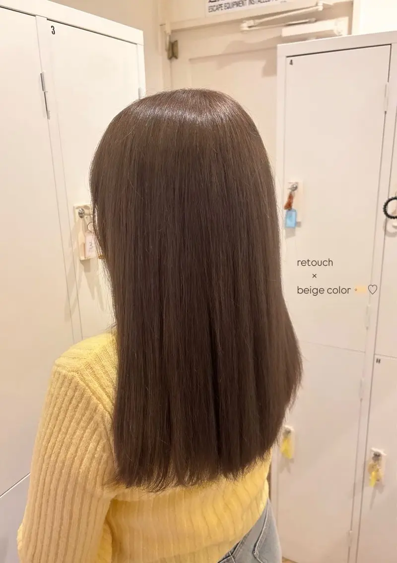 カラー 後藤 明香里のヘアスタイル