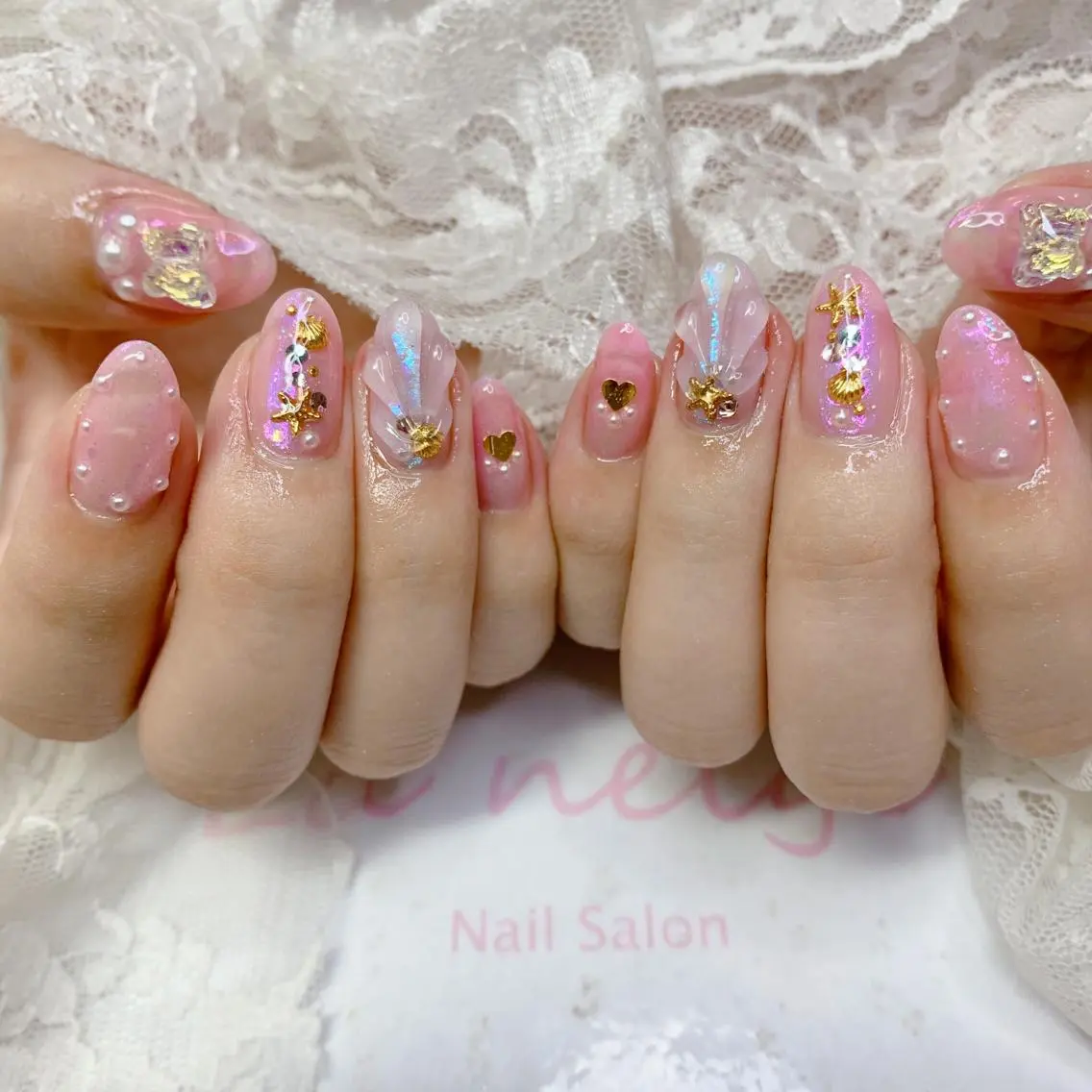 ネイル ハンドネイル La neige* yuki 🐩🌙のネイルデザイン