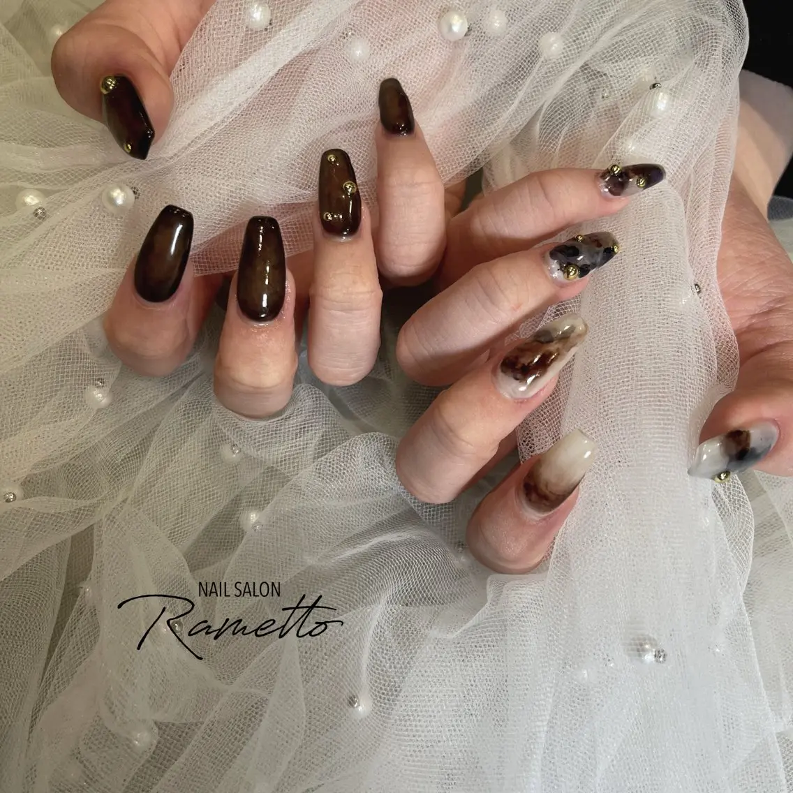 ネイル ハンドネイル NAILSALON Ramettoのネイルデザイン