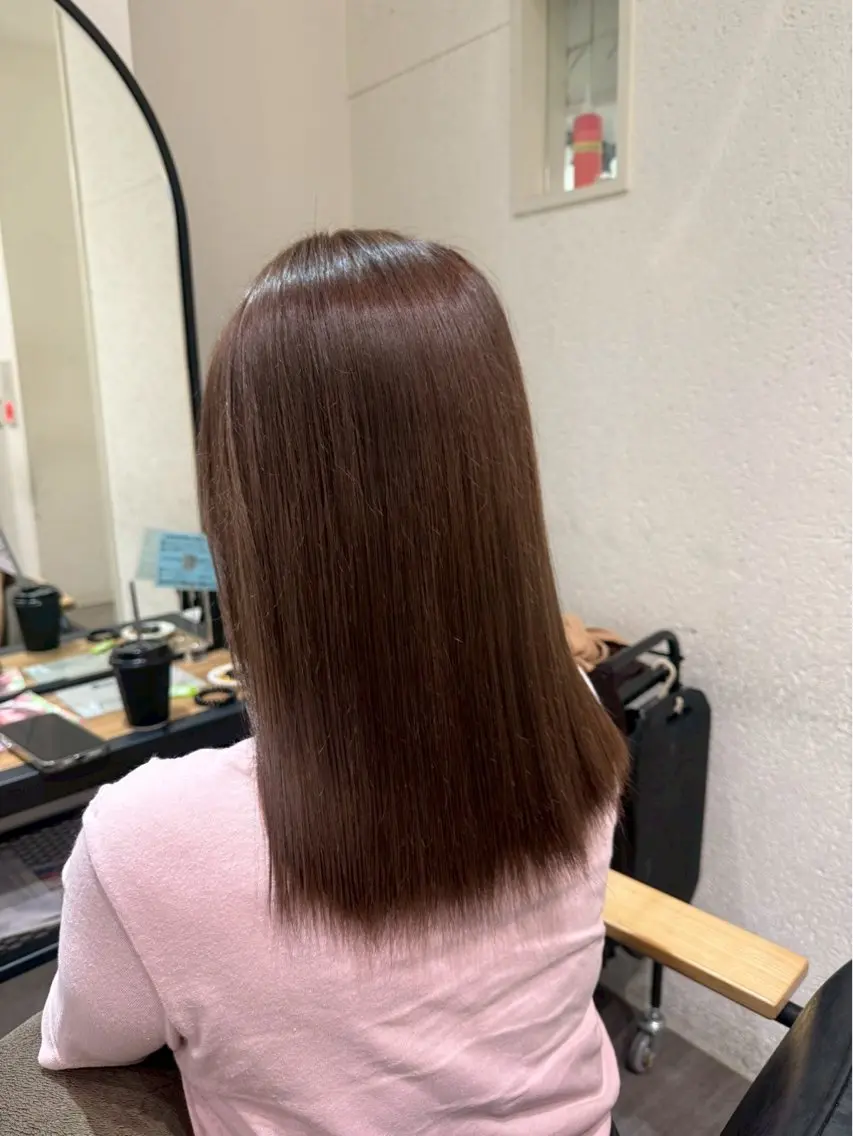 ミディアム cocotte みづき/艶カラー🫧のヘアスタイル