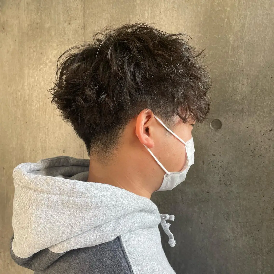 メンズ もりたみかこ 美容師お休み中のヘアスタイル