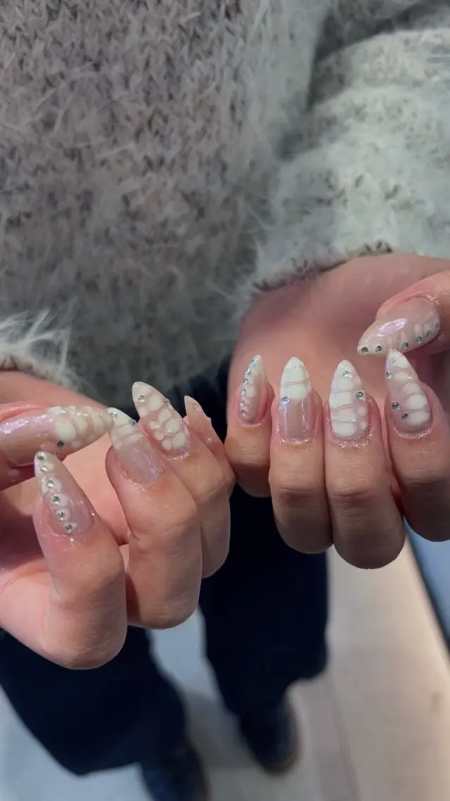 ネイル ハンドネイル ハイトーン/レイヤー nail 百咲💌のヘアスタイル