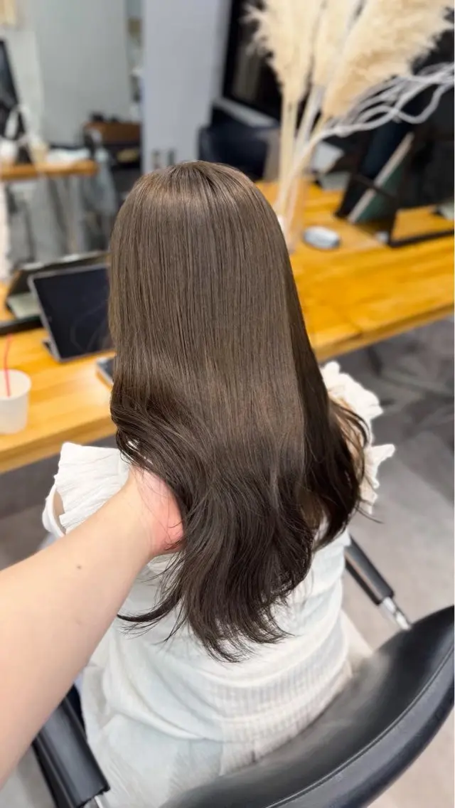 ロング カラー カラー/ブリーチ モデル募集⭐️龍侑のヘアスタイル