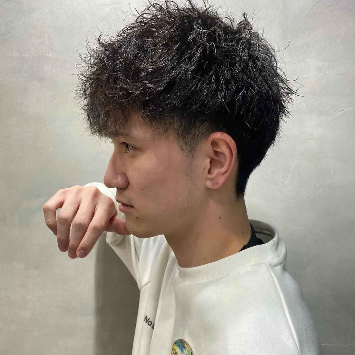 ショート パーマ メンズ FAAM Tsuneのヘアスタイル