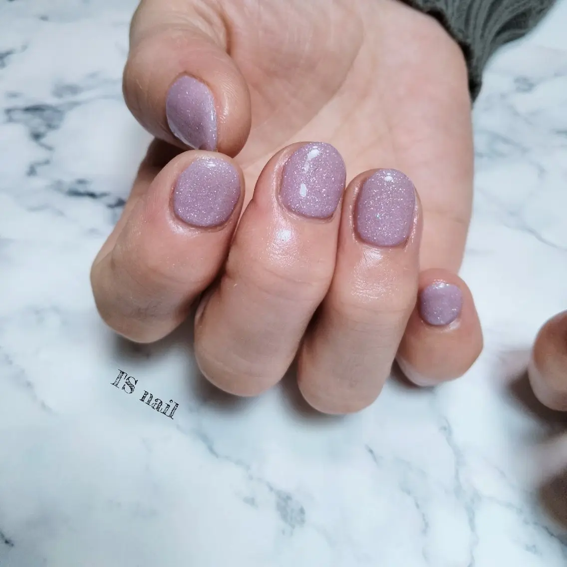 ネイル ワンカラーネイル ハンドネイル I'S nail 佐野のネイルデザイン