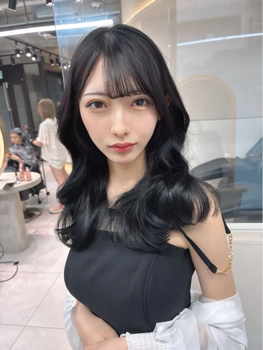 ロング カラー 北九州①の艶髪師♥️ ♣️♦️♠️翔大のヘアスタイル