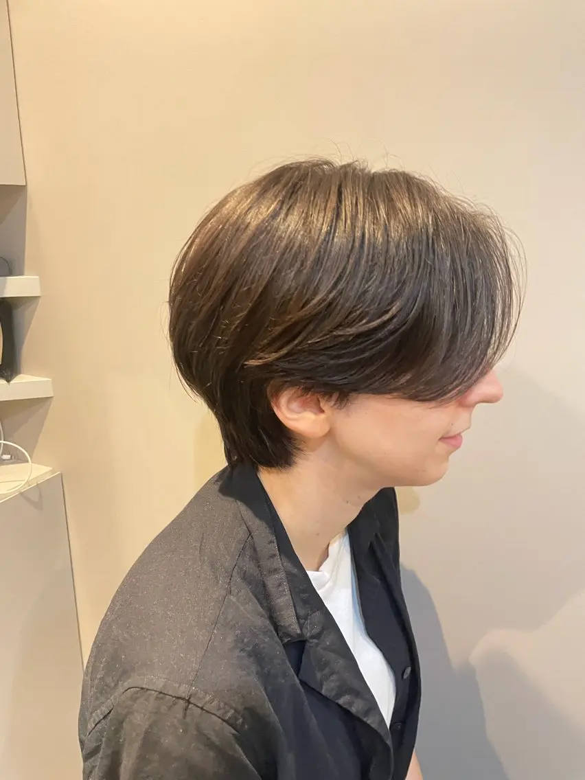 ショート ハンサムショート ショートヘア ショートヘア特化/ 貴田沙知のヘアスタイル