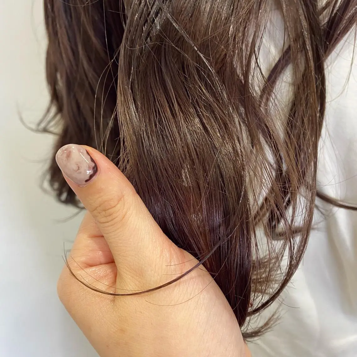 ロング 田谷 夏生のヘアスタイル