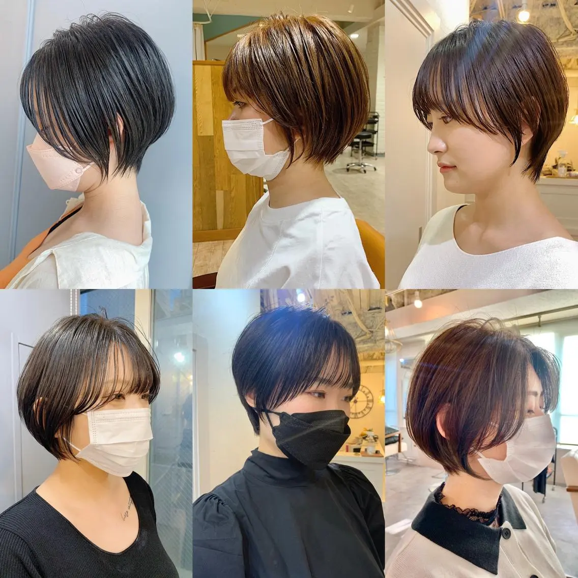 ショート カラー カット ヘアカラー トリートメント 🍋似合わせ✖️ ショートヘア🍋早田のヘアスタイル