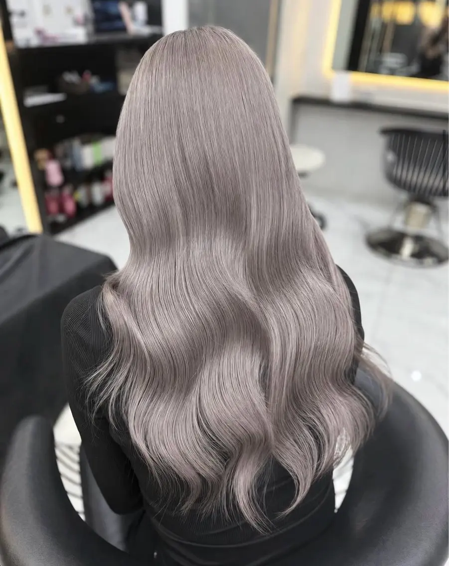 ロング カラー ヘアカラー 笠間 啓聖のヘアスタイル