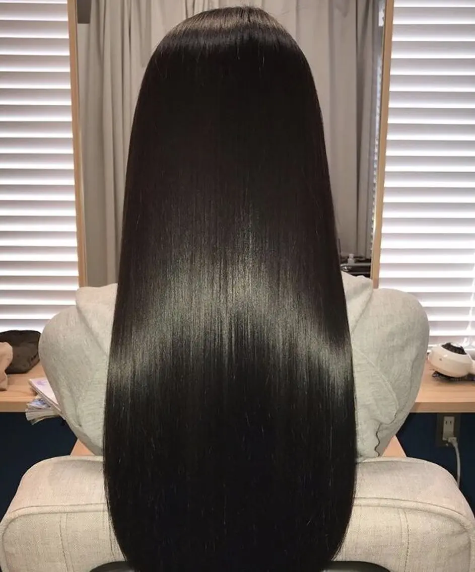 ロング 縮毛矯正 縮毛矯正/髪質改善 ゆーごのヘアスタイル
