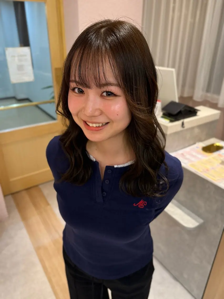 セミロング カラー ヘアカラー merc.🦋菱谷 はなのヘアスタイル