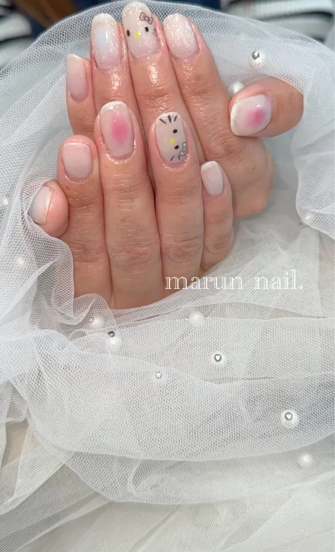 ネイル ハンドネイル marun._ megumi.のネイルデザイン