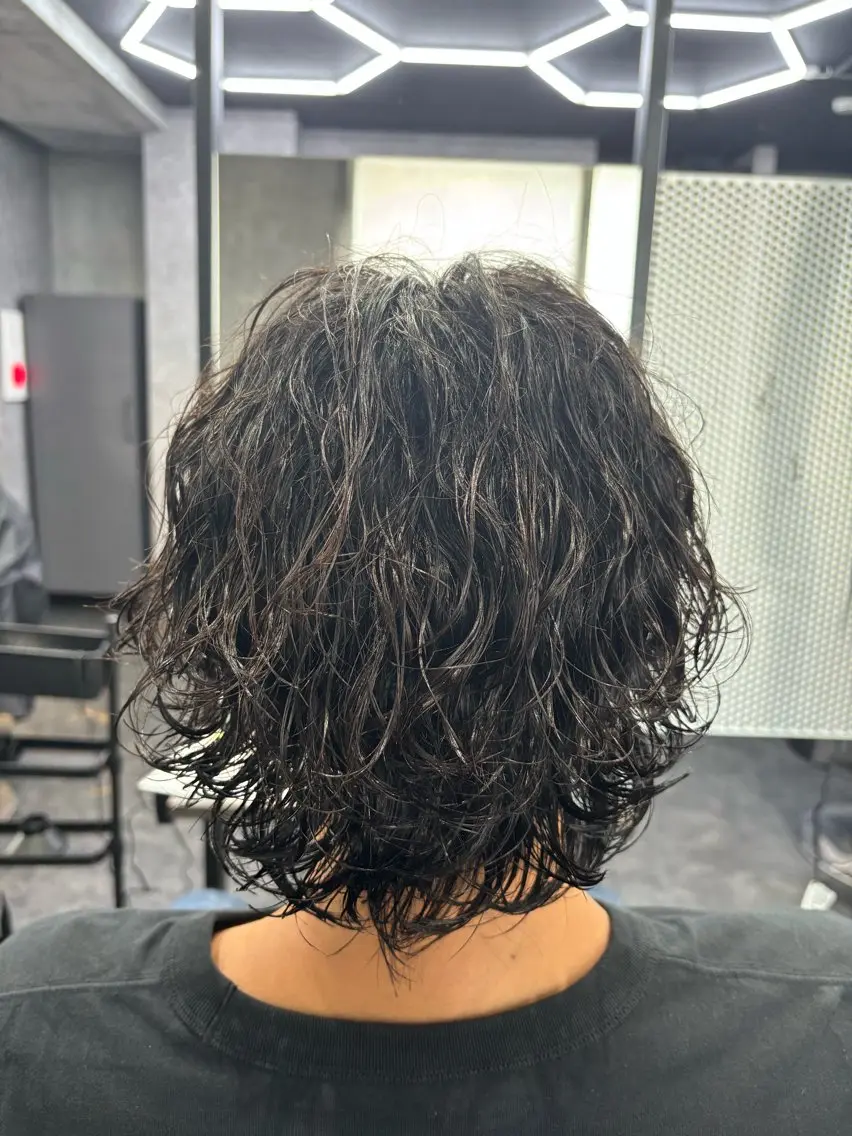 パーマ メンズ メンズパーマ カット パーマ 🔥メンズパーマ特化 高橋晴🔥のヘアスタイル