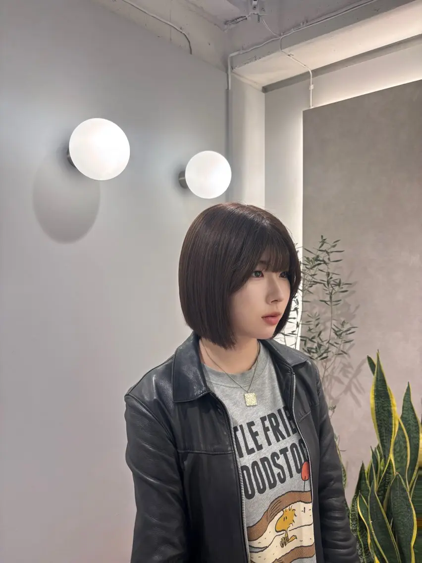 ショート ボブ 韓国風ヘア 🍒Sumire /モデル募集中🍒のヘアスタイル