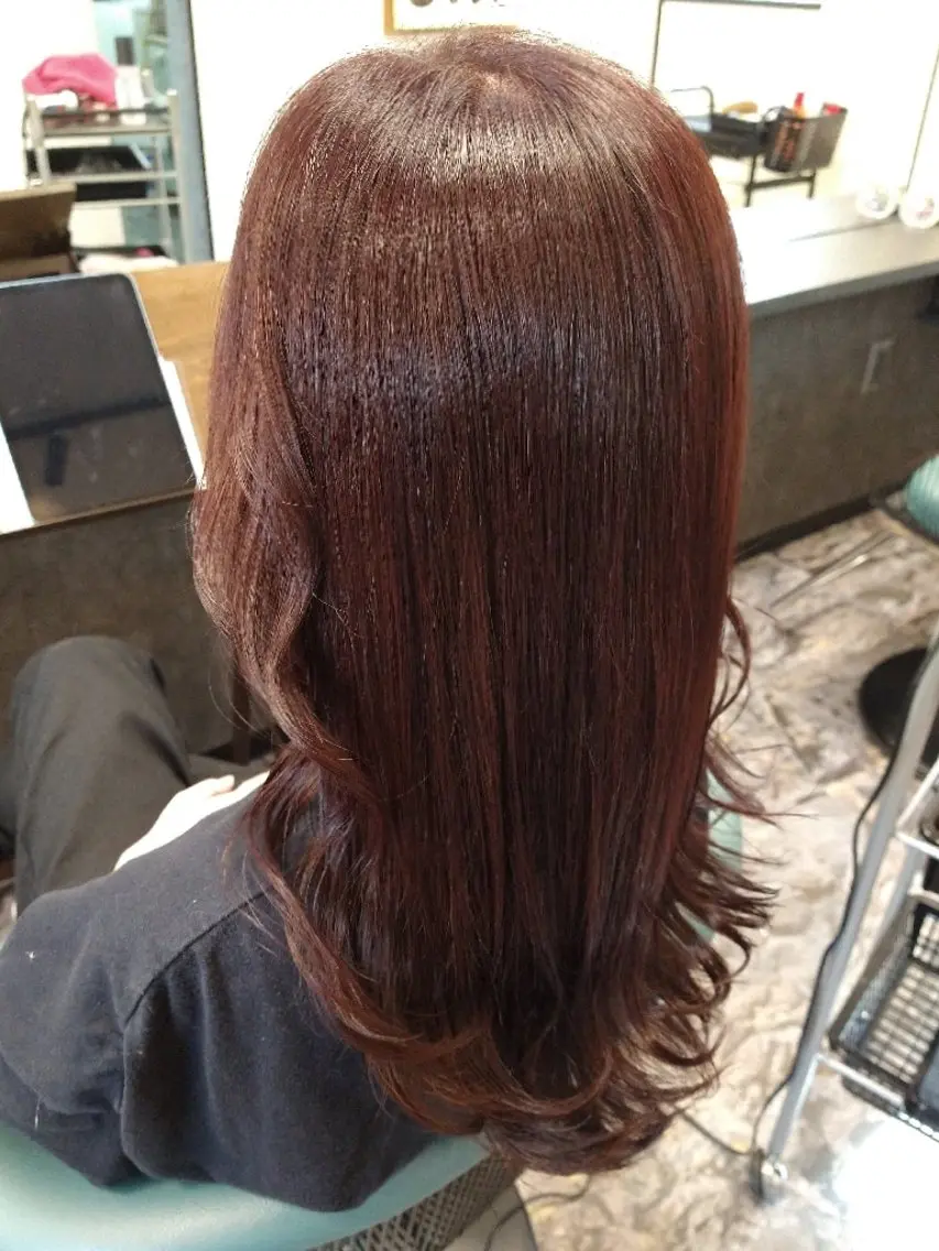 ロング 藤本 咲紀のヘアスタイル