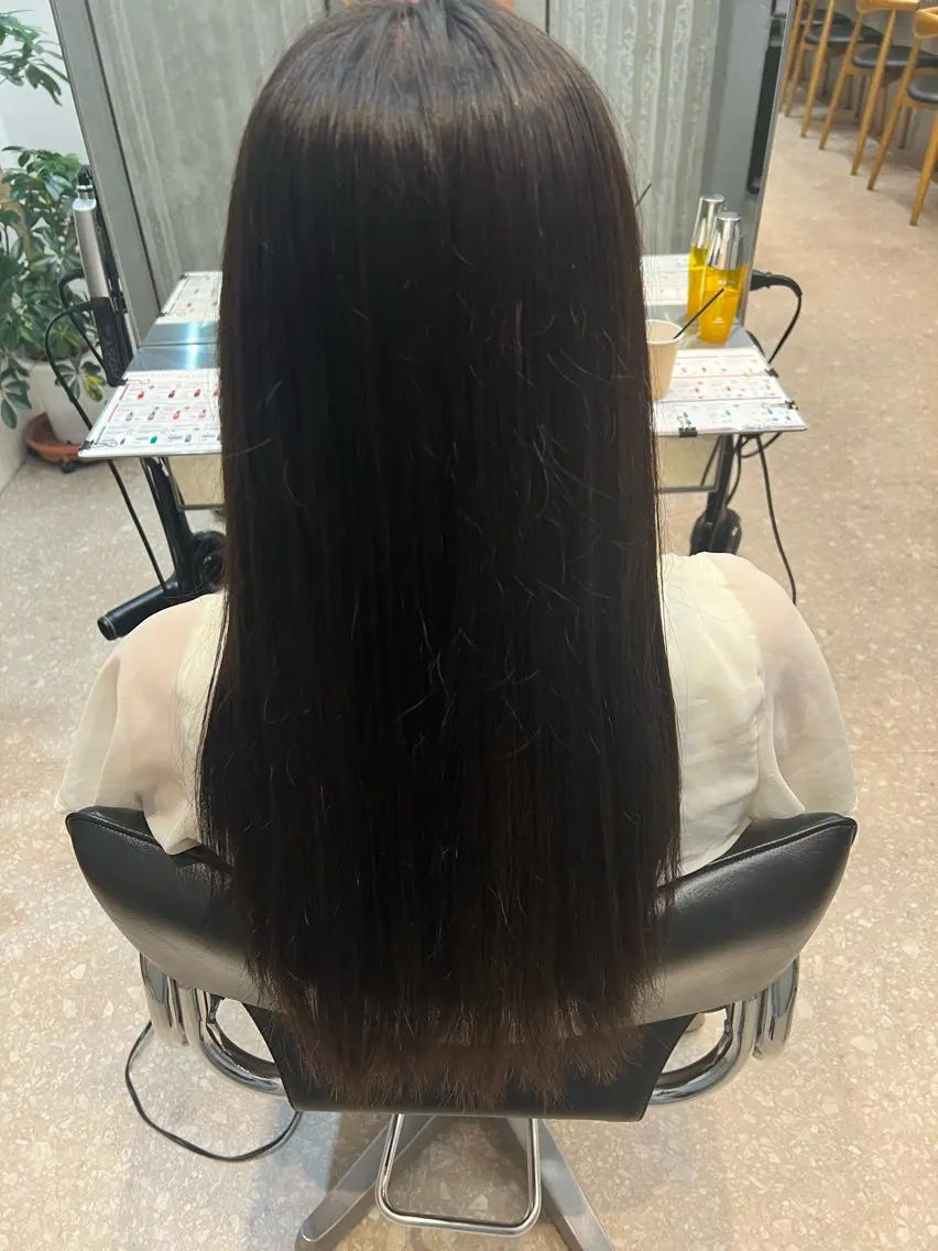 ロング ヘアカラー elima. 池田紗矢香💝のヘアスタイル