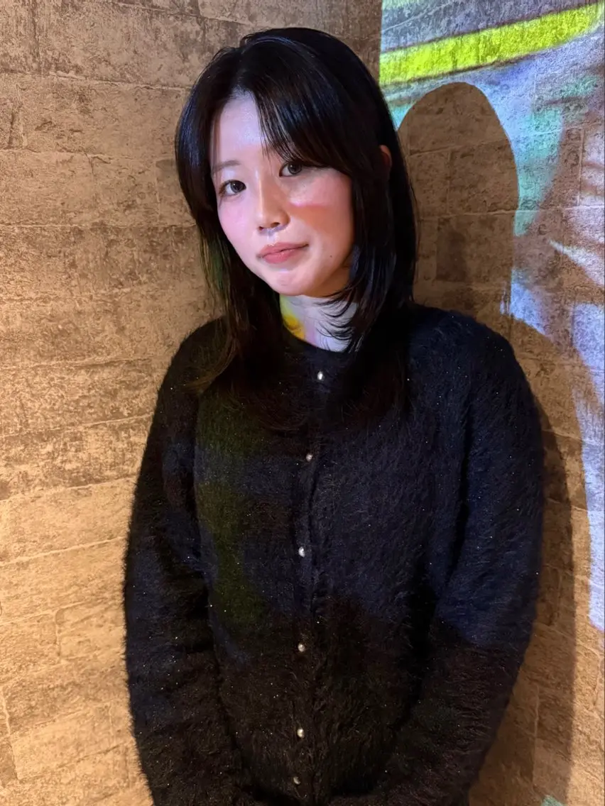 ミディアム カラー カット ヘアカラー トリートメント mai / linoah˚✧のヘアスタイル