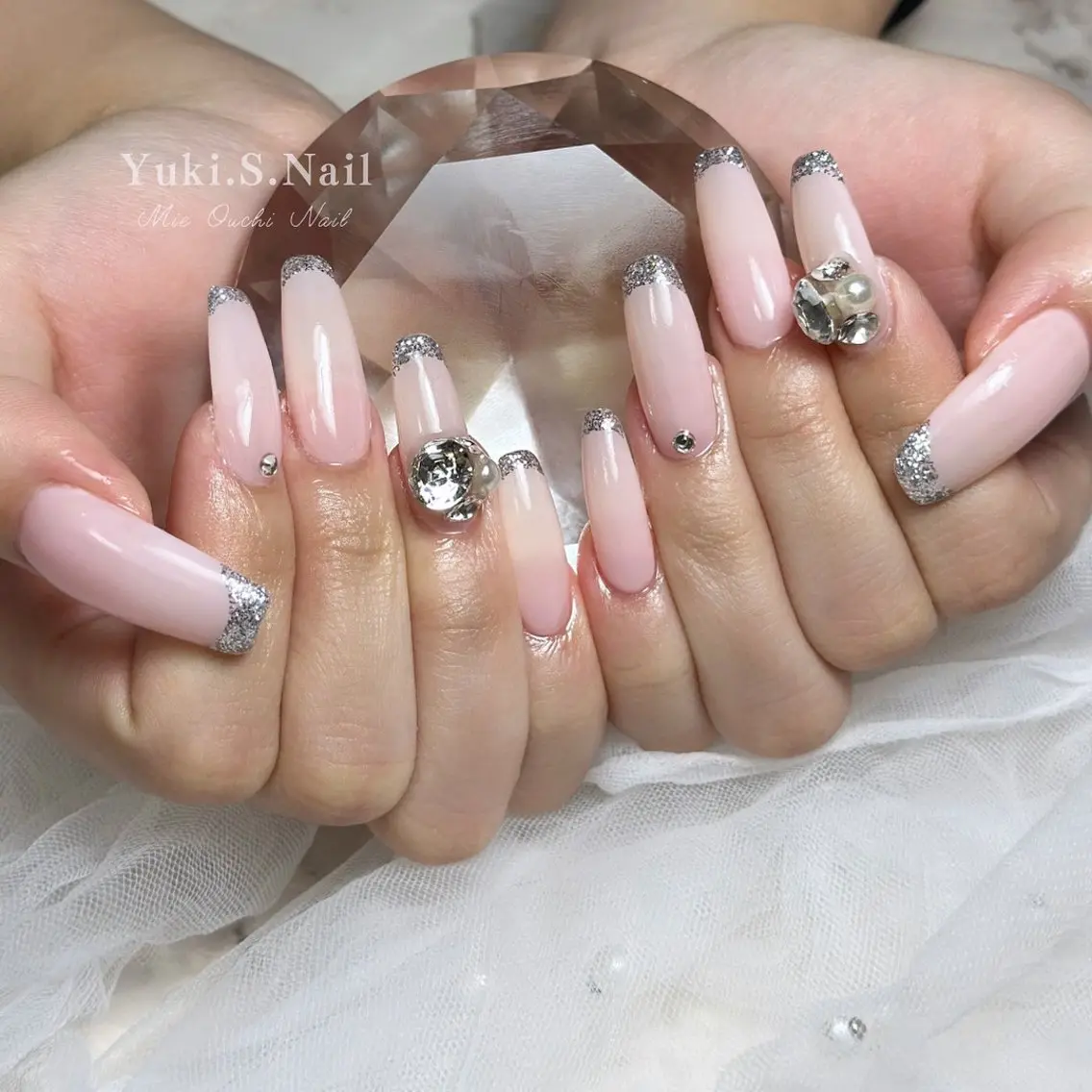 ロング ハンドネイル Yuki S.Nailのネイルデザイン