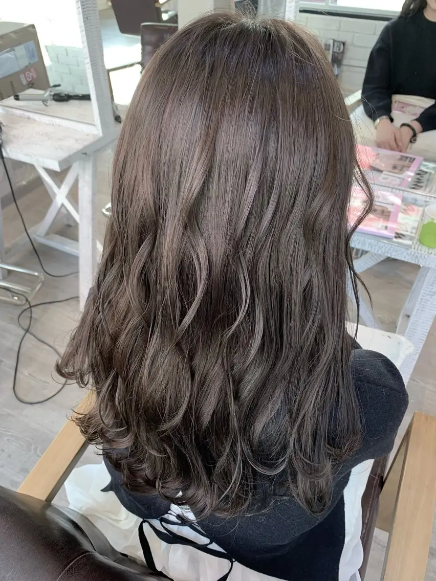 ロング カラー 塚本 昂のヘアスタイル
