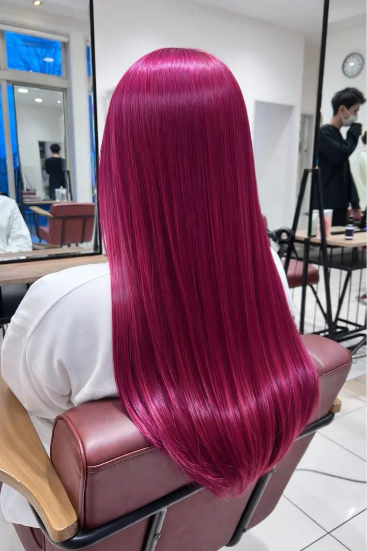 ロング ヘアカラー 髪質改善カラーリスト /根本雄貴のヘアスタイル