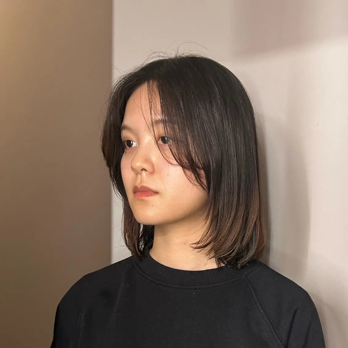 ミディアム ボブ レイヤーカット 🌿ボブ パーマ高橋啓太🌿のヘアスタイル