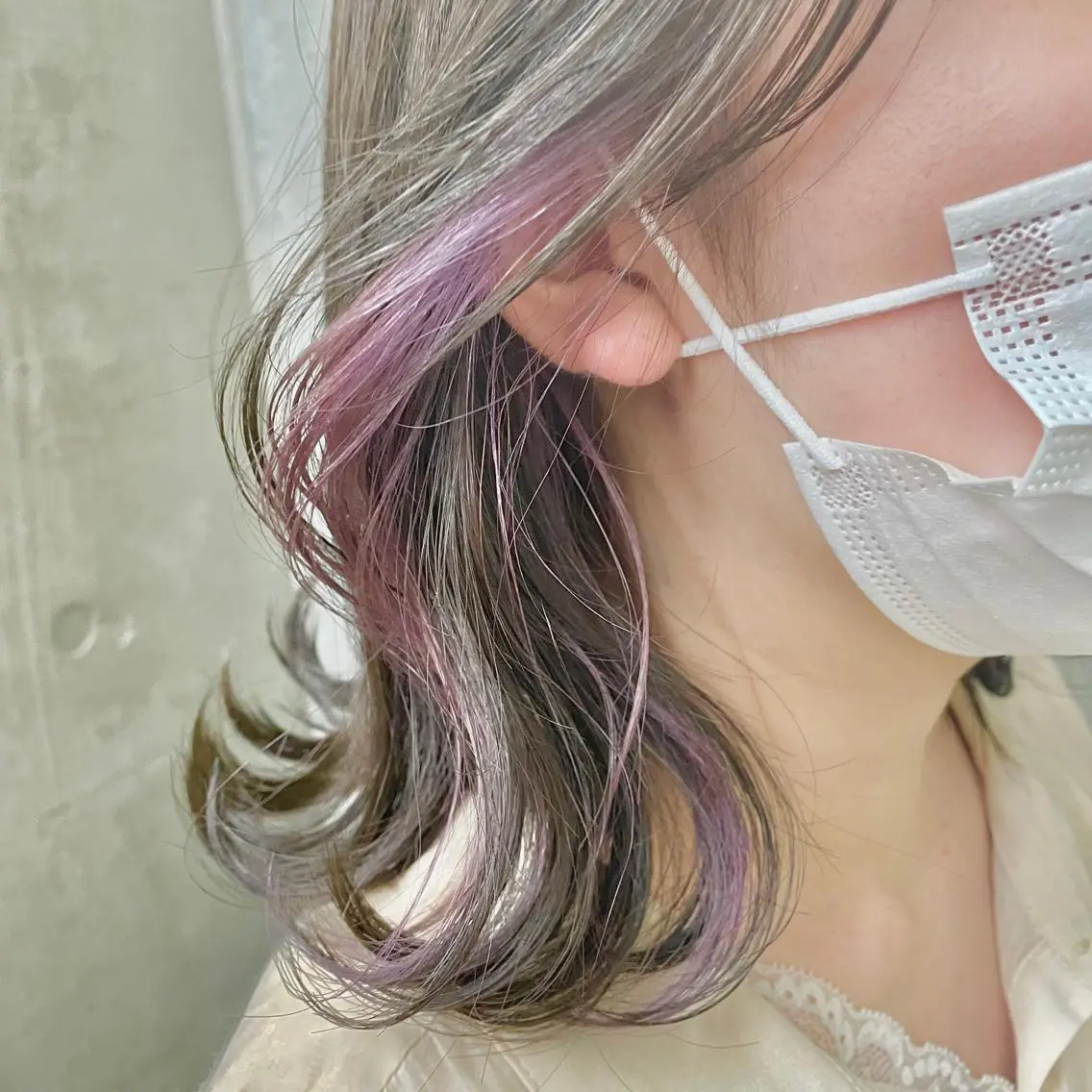 カラー ピンクカラー ピンクパープル 🫧BUBBLES 新所沢　かとうゆきのヘアスタイル