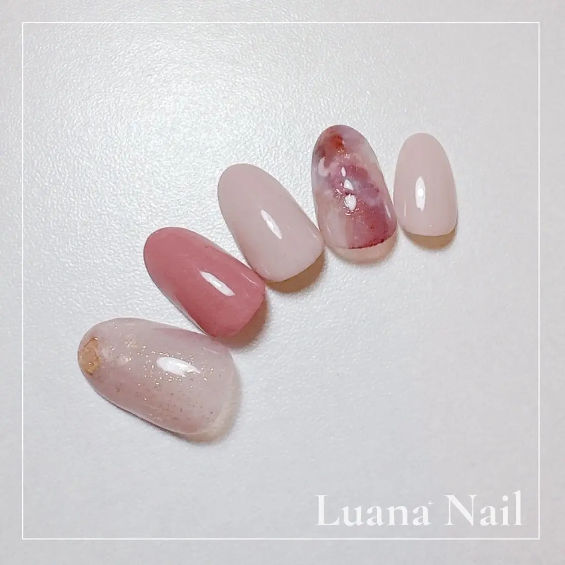 ショート 完全個室ネイル サロンLuana +のネイルデザイン