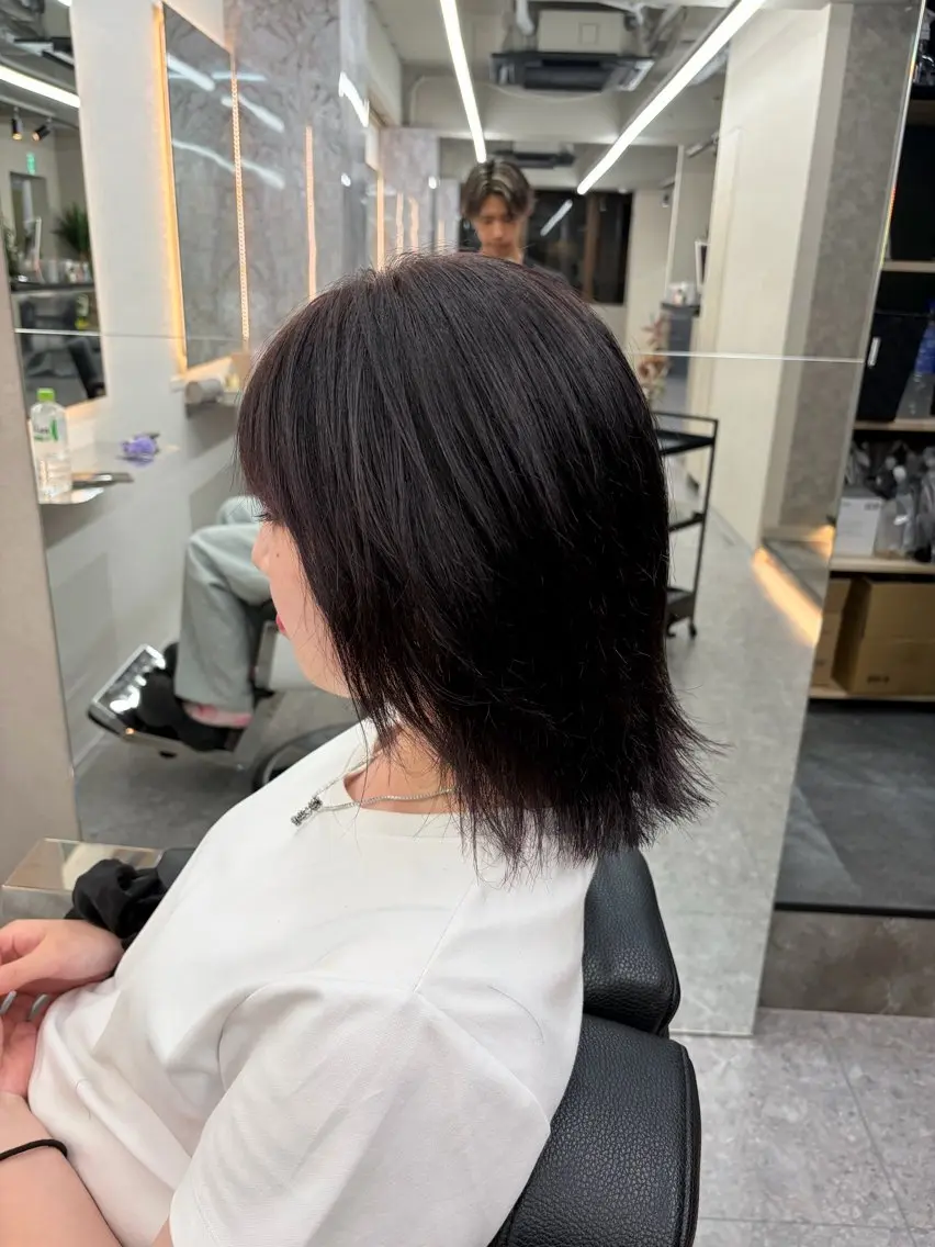 セミロング カラー グラデーションカラー ヘアカラー 🌺大宮メンズ特化 イケダ タスク🌺のヘアスタイル