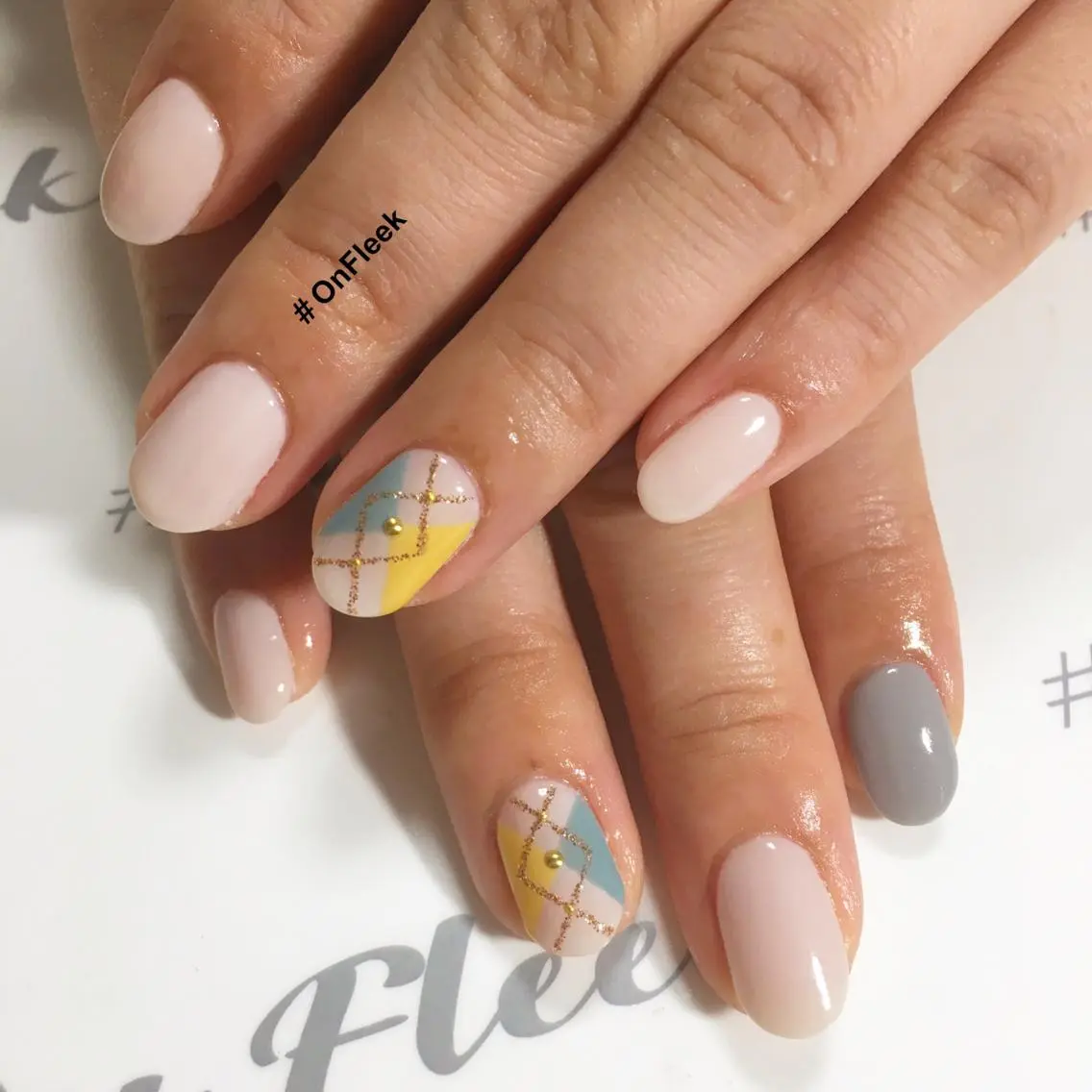ネイル ハンドネイル NailSalon ＃OnFleekのネイルデザイン