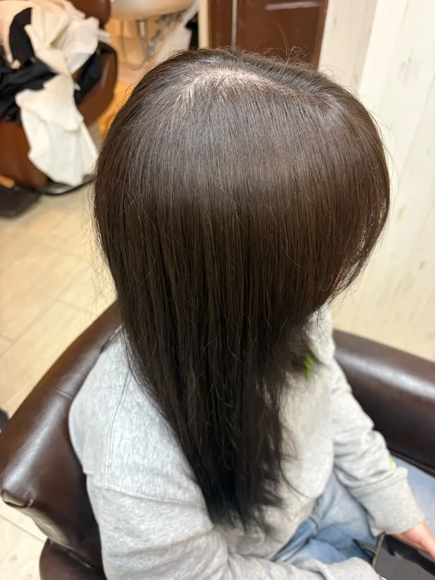 92%天然由来オーガニックカラー✨ヴィラロドラカラー（白髪染めok）の写真