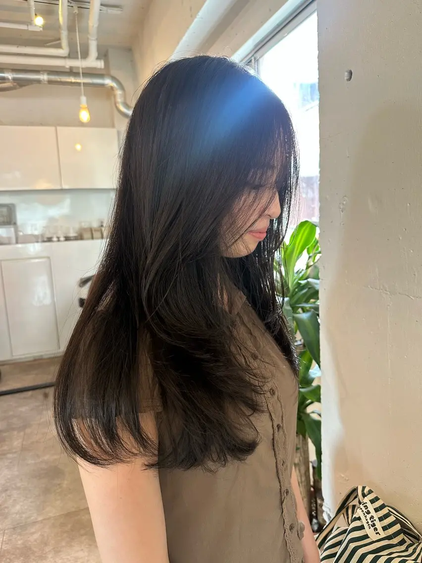 ロング ヘアカラー 愛/한국어◎ Hightone✨のヘアスタイル