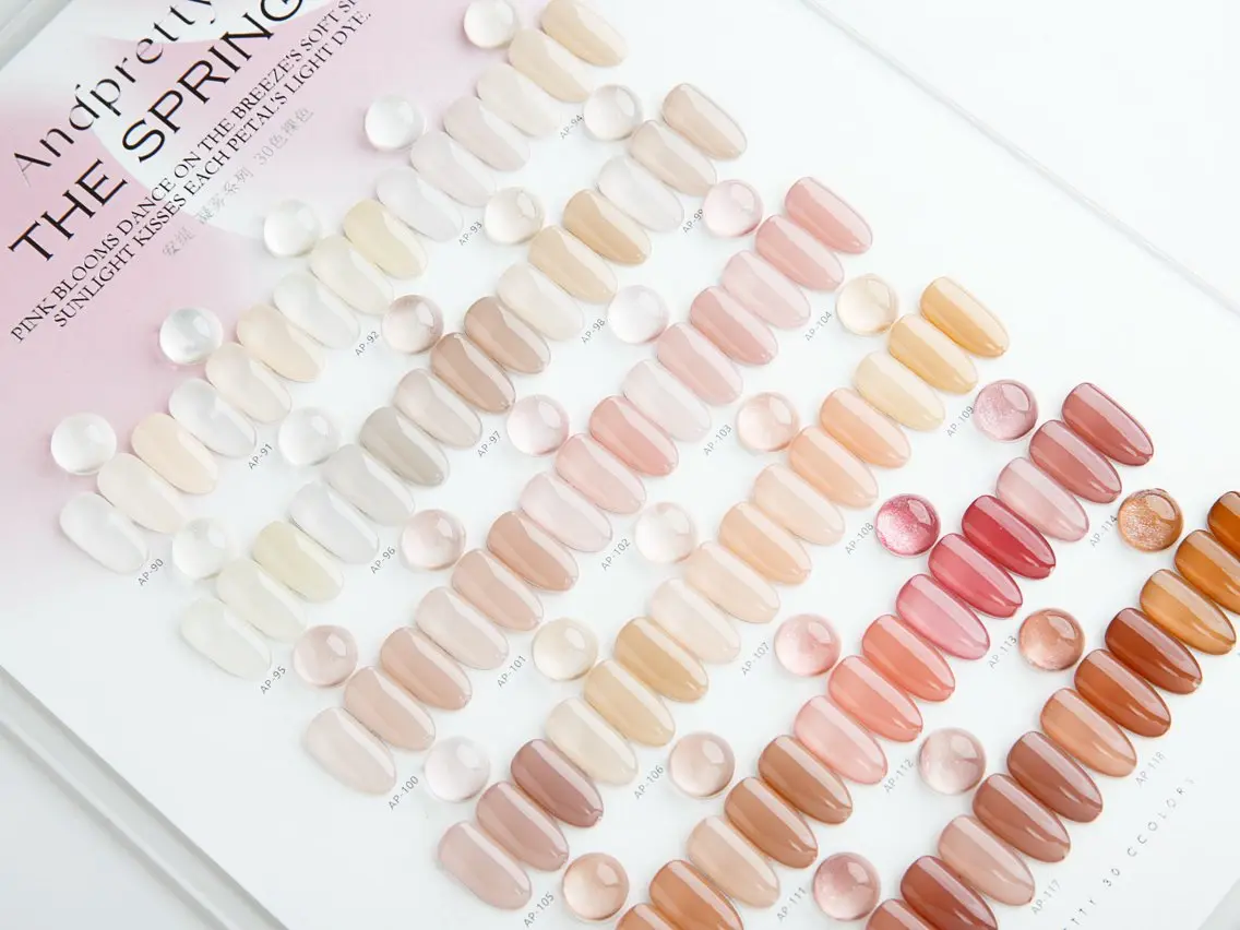 ネイル オフィスネイル ピンク シンプルネイル Nagi Nail 本山のネイルデザイン