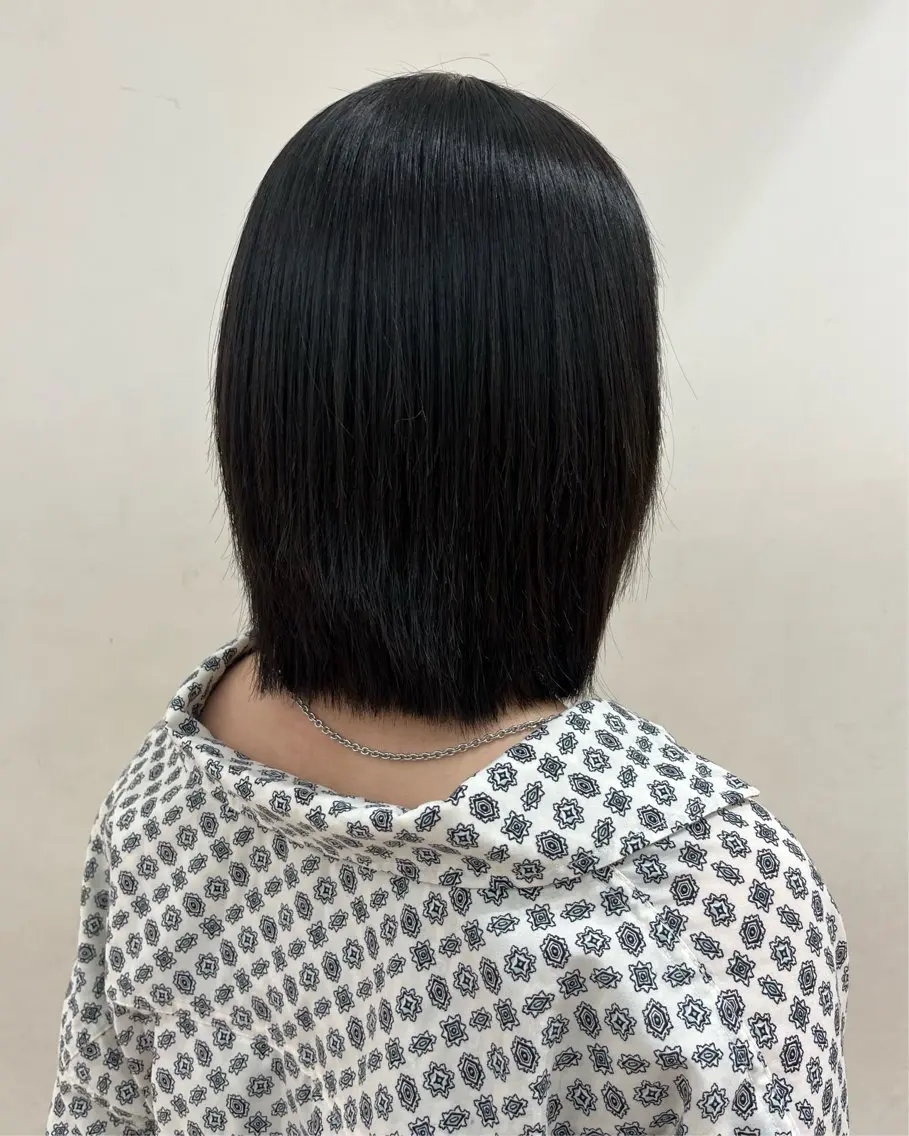 パーマ 縮毛矯正 荒川 三希のヘアスタイル