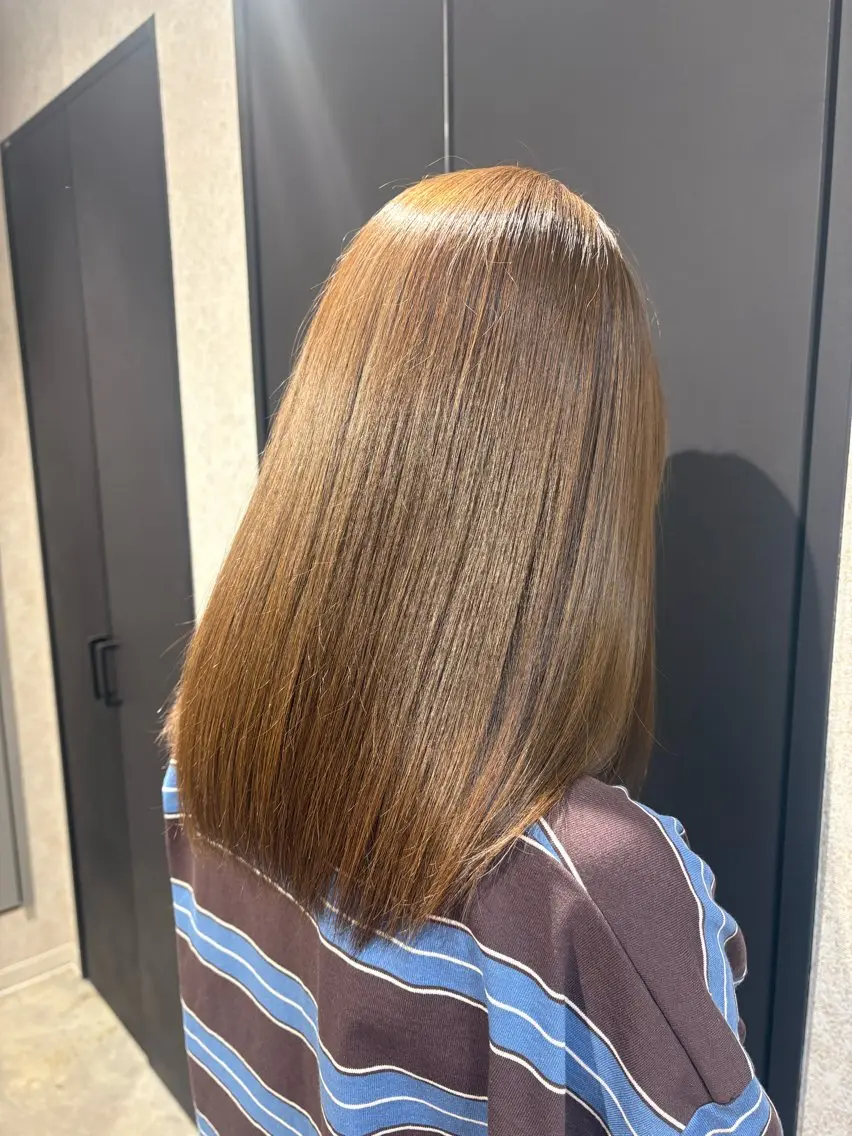 ✨️髪質改善ケラチントリートメント✨️(シャンプーブロー代込)【ロング➕1000円、スーパーロング➕1500円】の写真