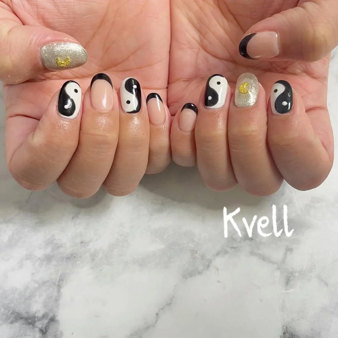 ネイル ハンドネイル nailsalon Kvellのネイルデザイン
