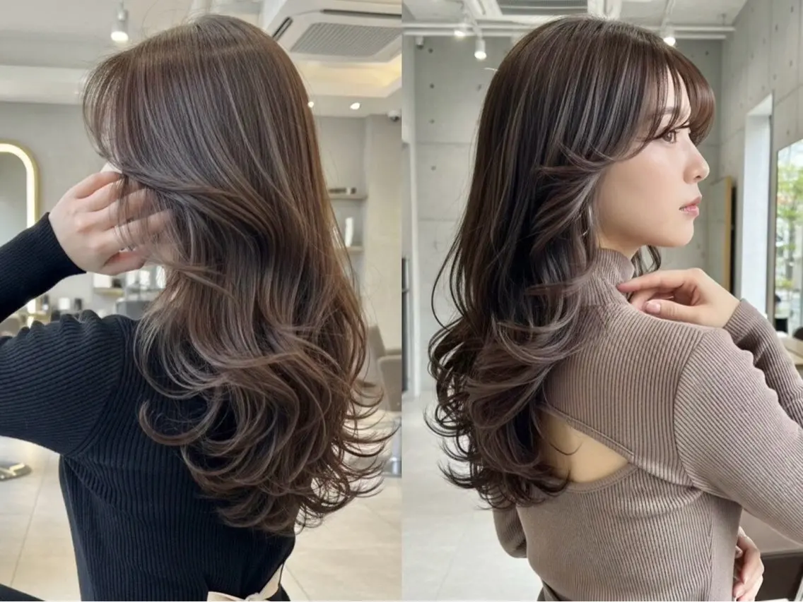 ⭐︎透明感抜群⭐︎髪質改善トリートメント➕レイヤーカット⭐︎の写真