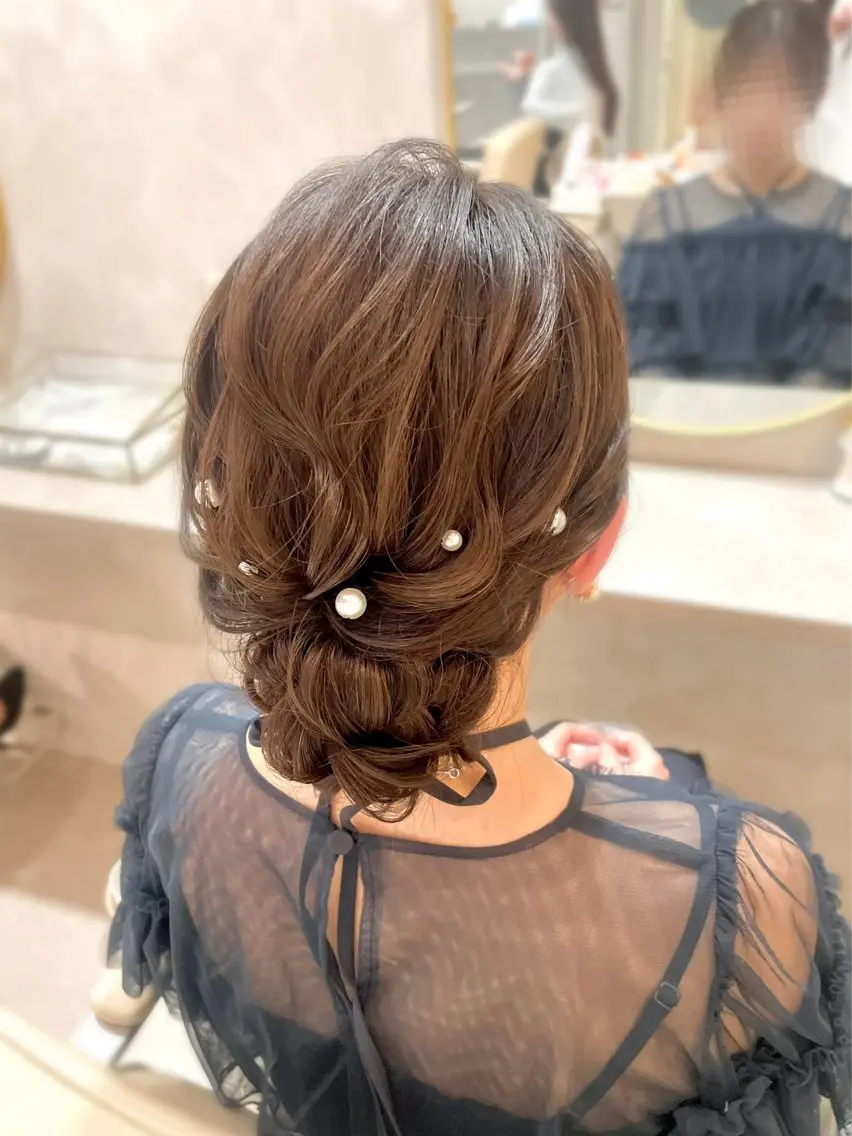 🌷【ご新規様限定‼️平日】通常ヘアセットの写真