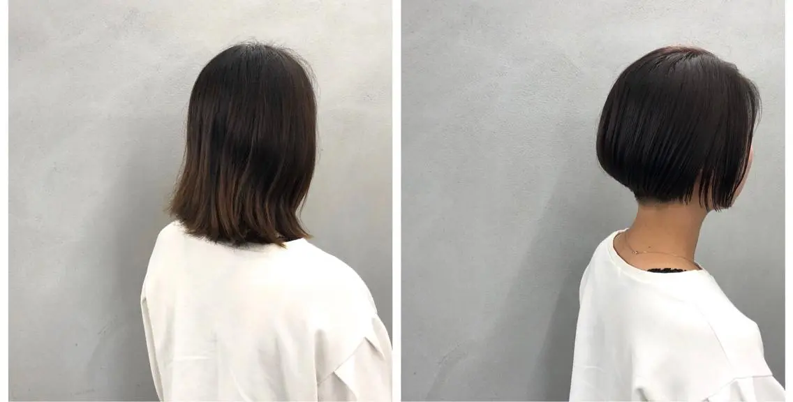 ショート カラー ボブ ショートヘア カット ヘアカラー トリートメント ショート/ボブ/ 白髪染め/メンズ葛西のヘアスタイル