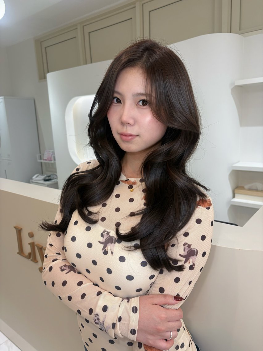 ロング カラー 透明感カラー ハイレイヤー レイヤーカット 透明感カラー/ レイヤー絆のヘアスタイル