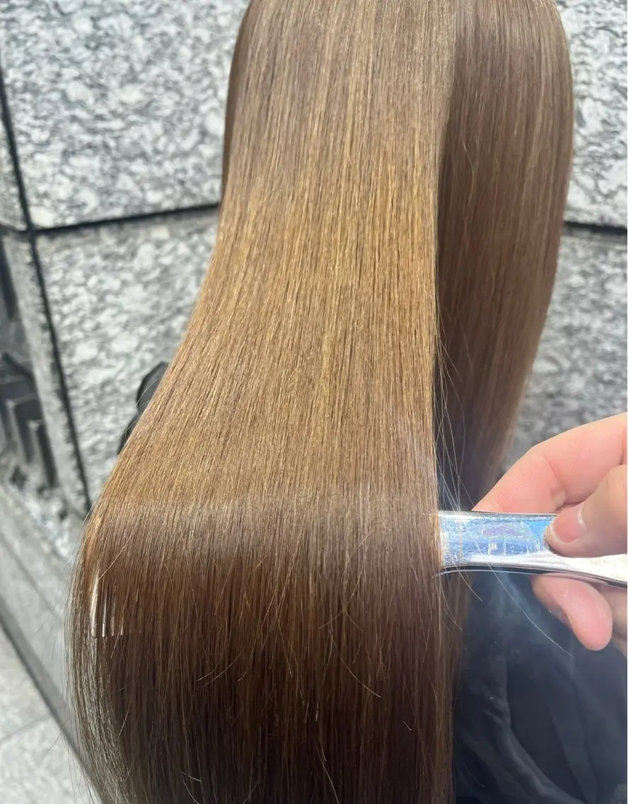 ロング 縮毛矯正 縮毛矯正 ✂️髪質改善 kane✂️のヘアスタイル