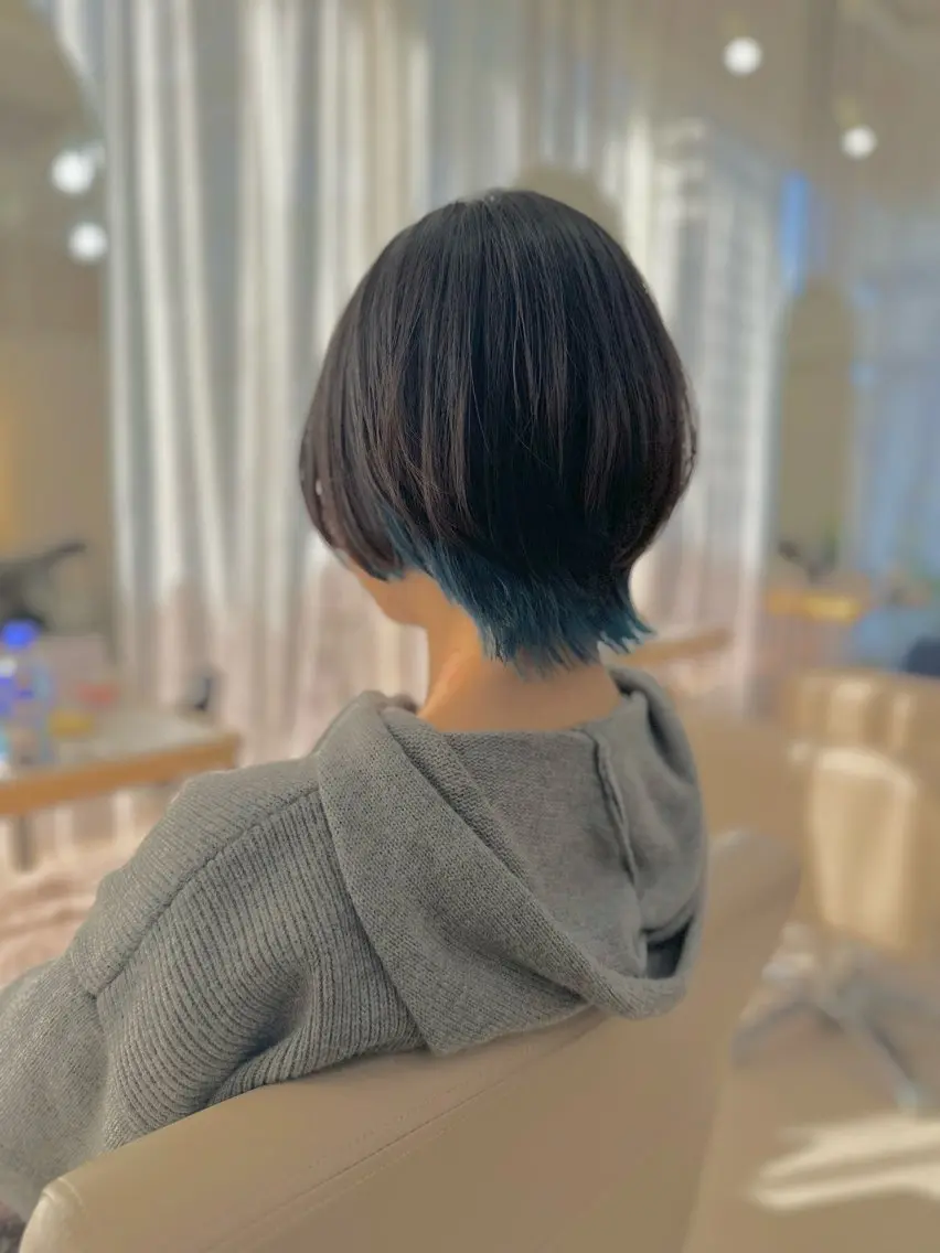 ショート カラー カット ヘアカラー トリートメント 平日オススメ✨ コスパ&タイパ✨山下のヘアスタイル