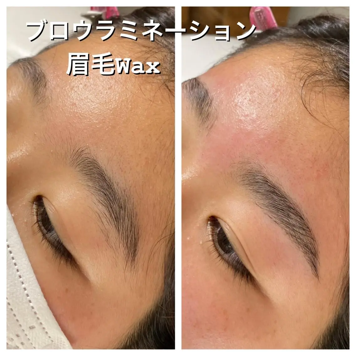 アイブロウ ワックス脱毛 アドアー Adore.caのマツエク・マツパデザイン