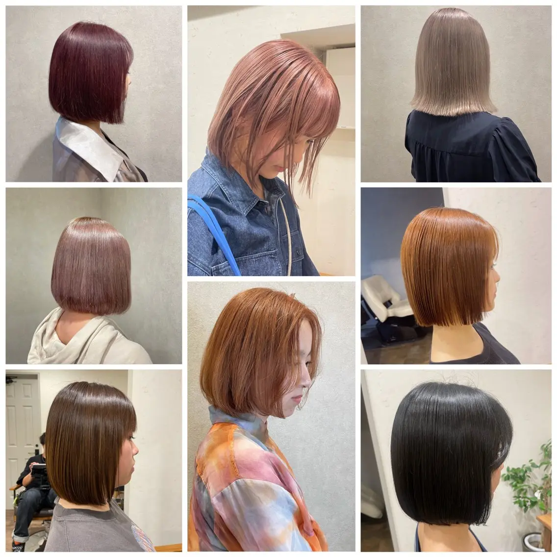 ショート 高評価多数◎ コテ巻きパーマ星明夏のヘアスタイル