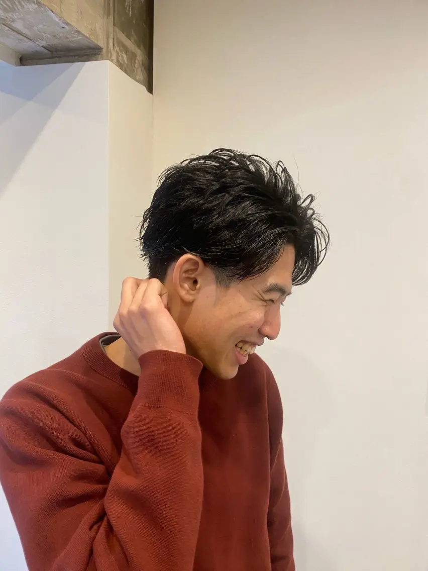 ショート メンズ 💈メンズカット 中野💈志賀 隼樹のヘアスタイル