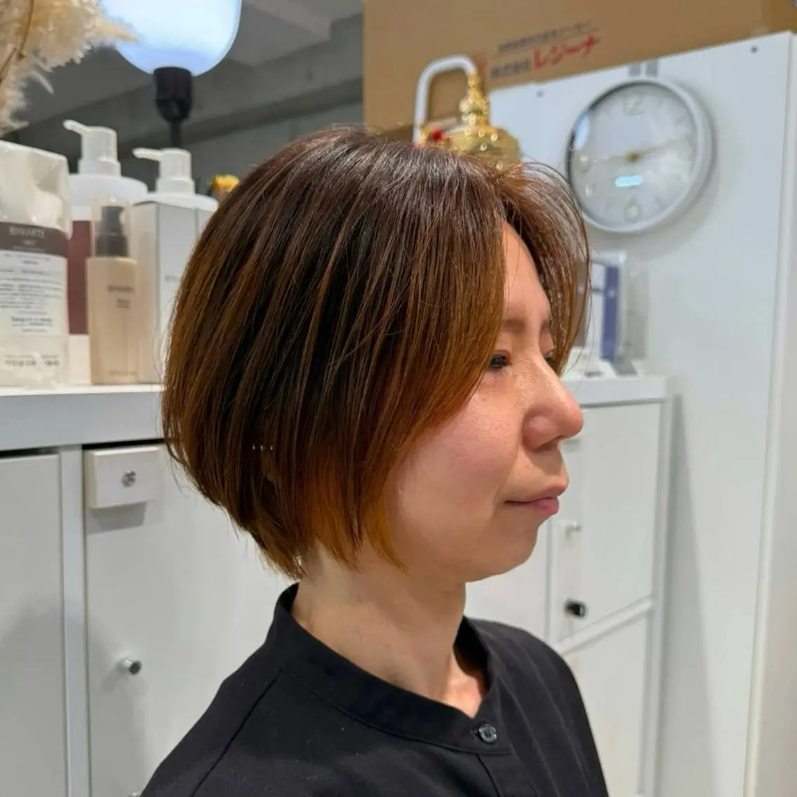 ショート 榎本 雪来のヘアスタイル