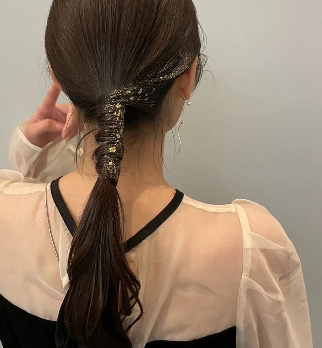 ロング ヘアアレンジ 北原 紗希のヘアスタイル