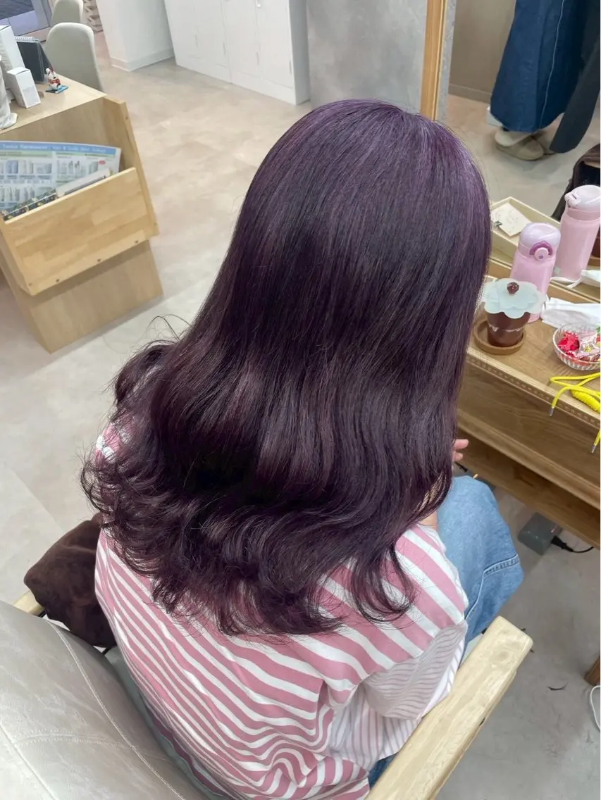 🪷5月限定半額🌛 【🐩リタッチカラー🍈】の写真